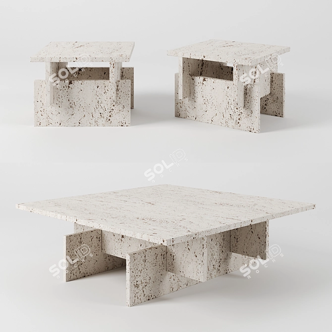 Versatile Fit Tables - Big & Small Sizes 3D model image 2