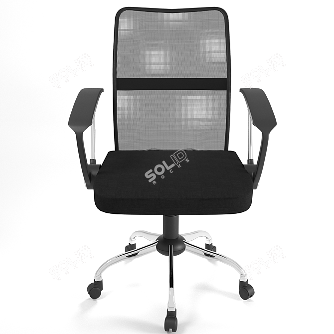 ErgoFlex Office Chair RV-8075 3D model image 2