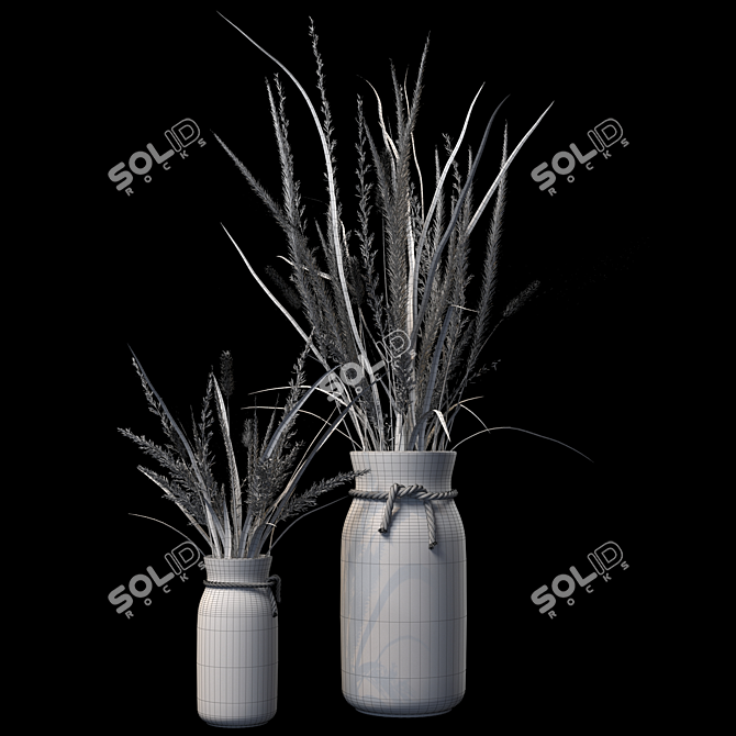 Beautiful Flower Bouquets for 3D Models 3D model image 2