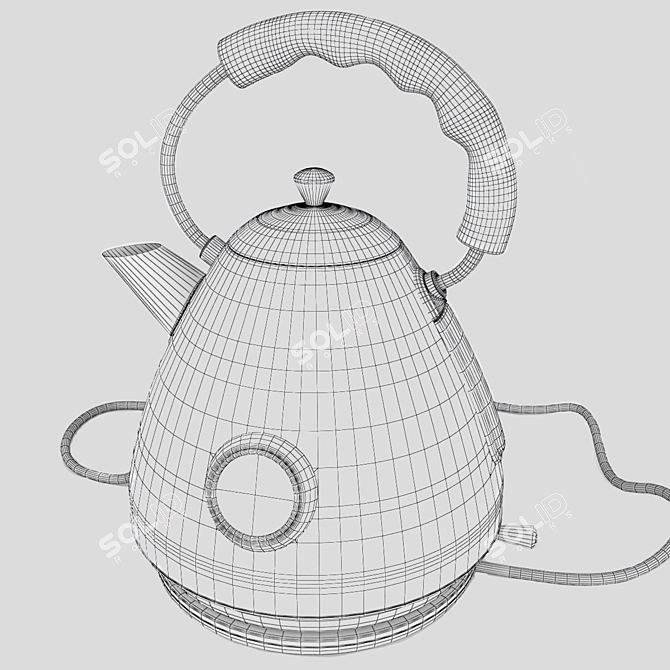 Gorenje K17CLI Electric Kettle: Fast Boiling, Stylish Design 3D model image 3