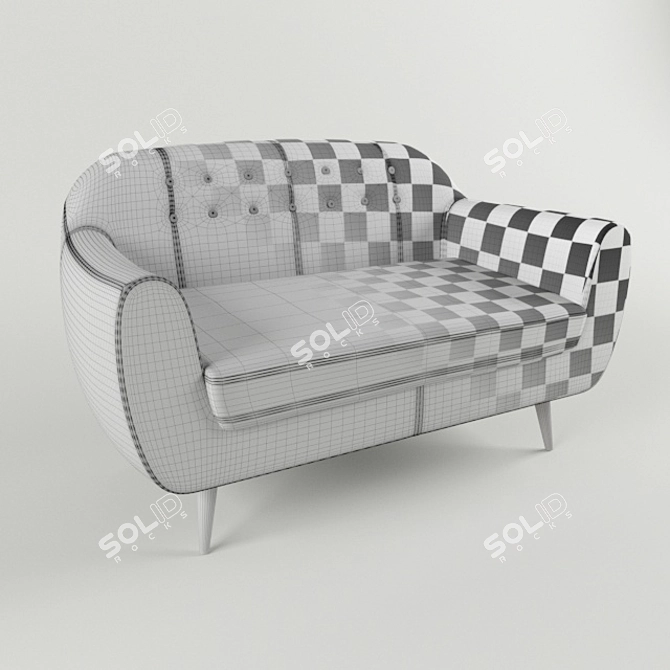 Rotterdam Sofa: Style Meets Comfort 3D model image 3