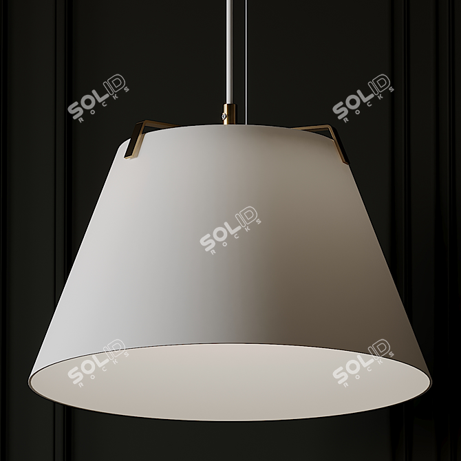 Arctic Grande Pendant Light 3D model image 1
