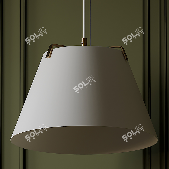 Arctic Grande Pendant Light 3D model image 2