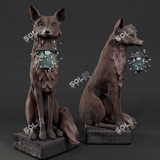 Smooth-Finish Fox Model 3D model image 3