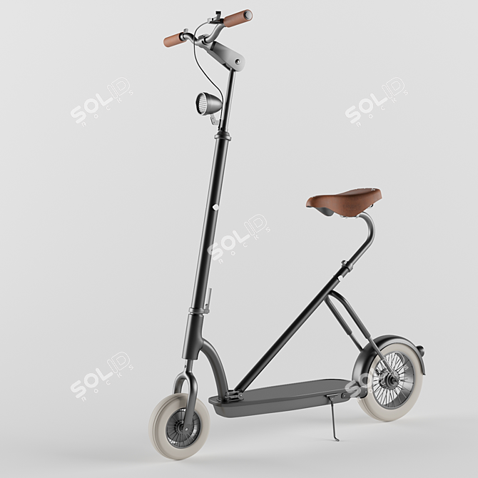 Revamped Velocino: Electric Kickboard 3D model image 1