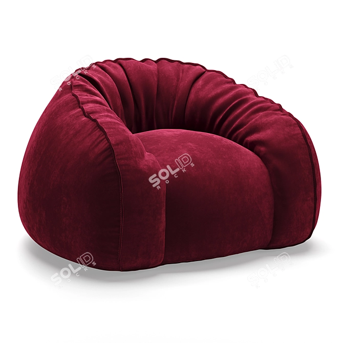 Cozy Hug Armchair: Perfect for Your Home! 3D model image 1