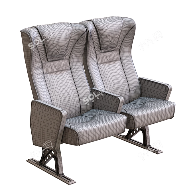 Westmekan Executive Armchair 3D model image 2