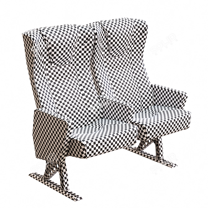 Westmekan Executive Armchair 3D model image 3