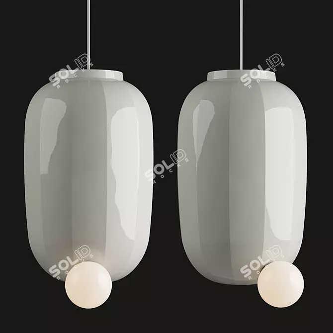 Contemporary 3D Peyote Lighting 3D model image 1