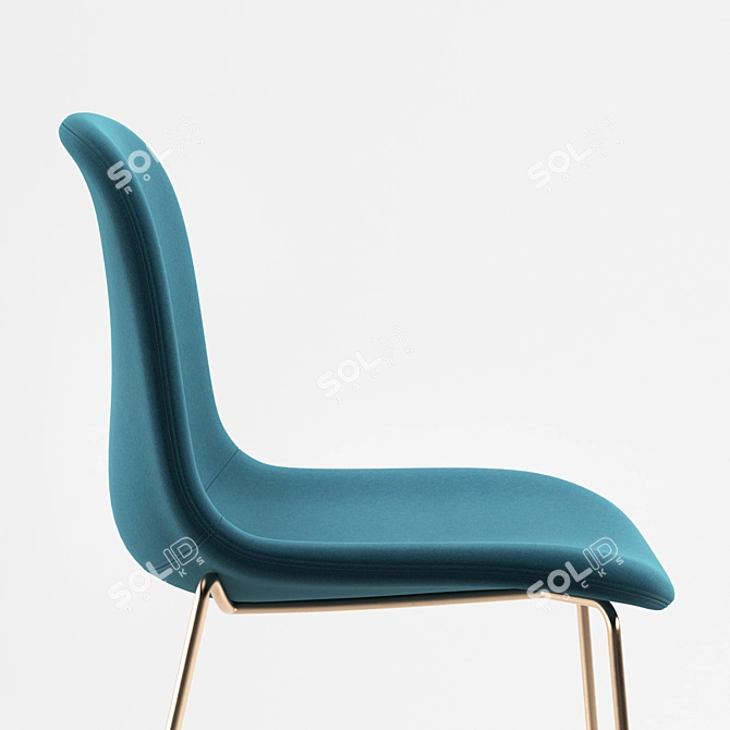 Arrmet Máni Fabric Chair - Sleek and Stylish 3D model image 3