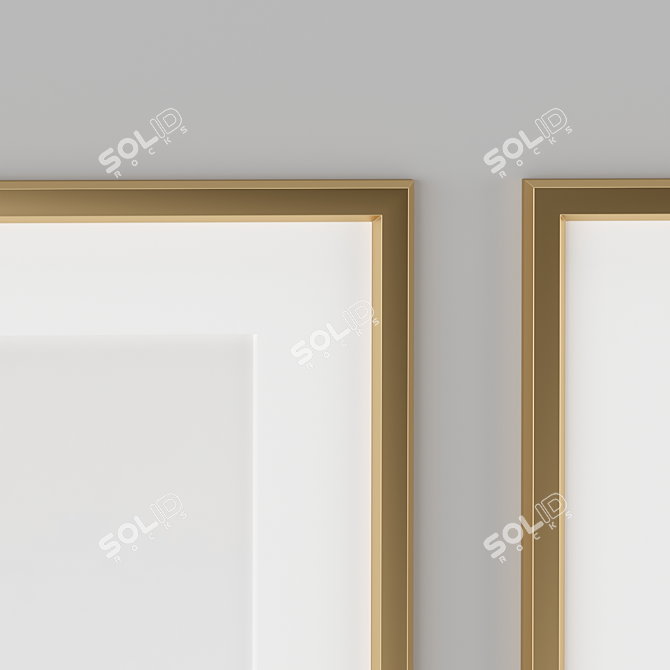 Elegant Dance Picture Frames 3D model image 2