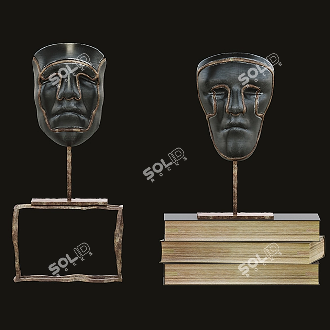 Adorable Bear Decor Set 3D model image 2