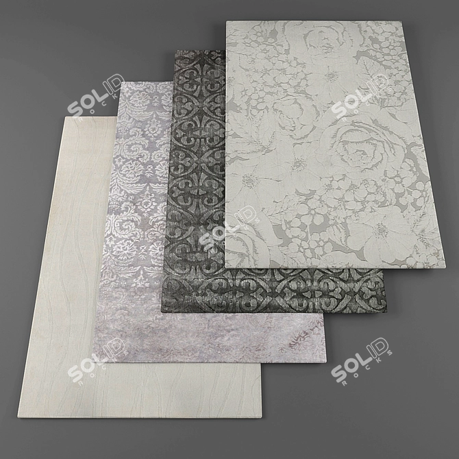 Surya Collection: Exquisite Rugs 3D model image 1