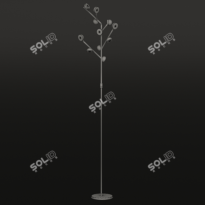 Mantra ADN 6268 OM Floor Lamp 3D model image 2