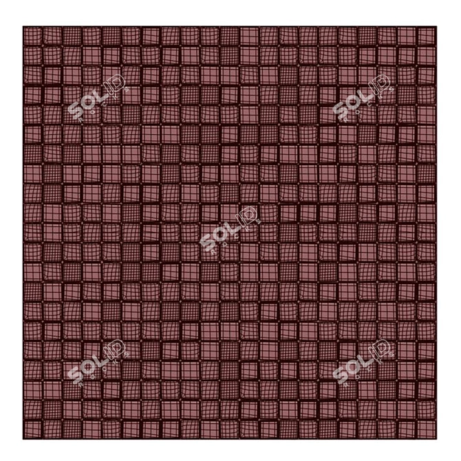 Terracotta Ceramic Tile Set 3D model image 3