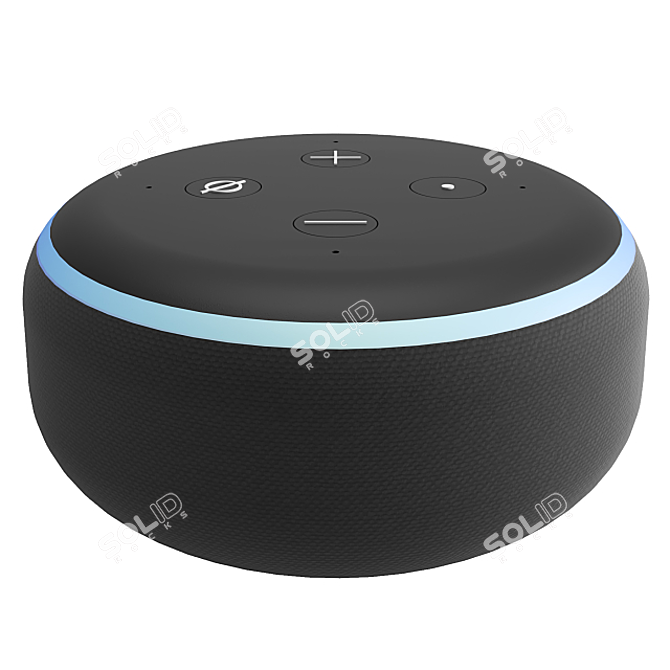 Smart Speaker with Alexa - 3rd Gen 3D model image 1