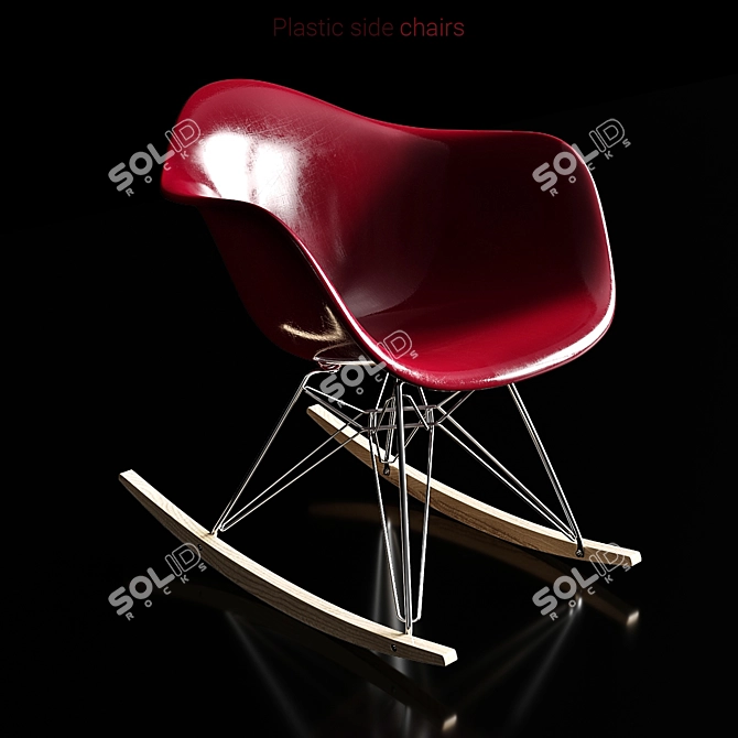 Modern Eames Chairs for Stylish Interiors 3D model image 2