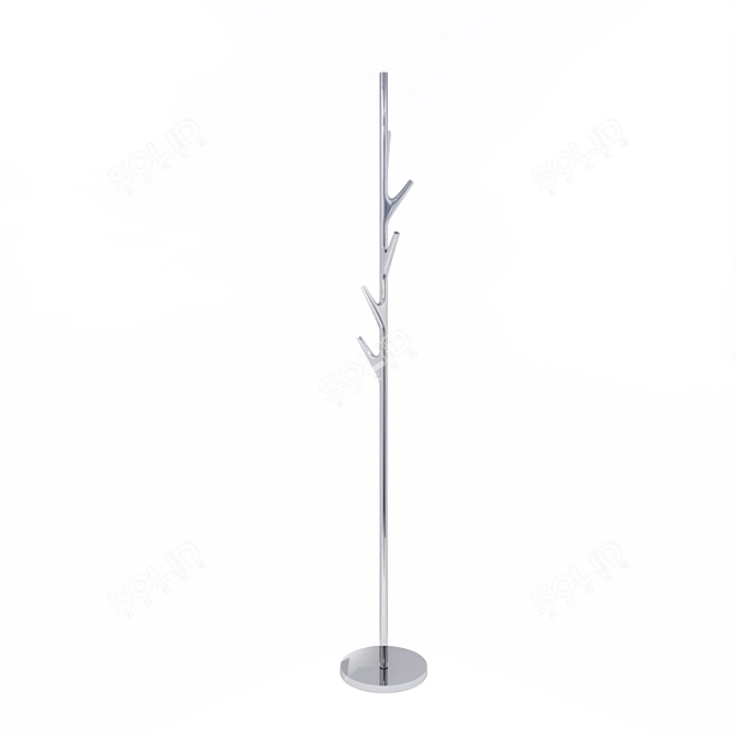Title: Axor Massaud Hanger - Chrome, White, Black 3D model image 1