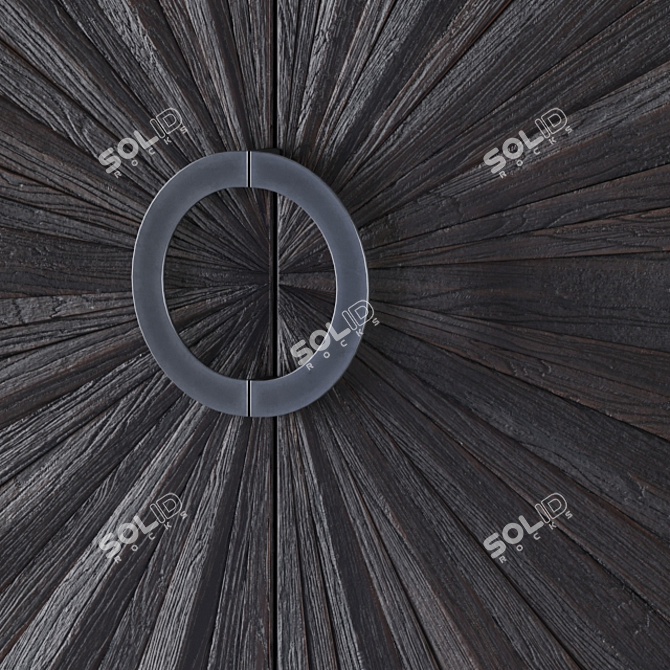 Peruvian Pine Wardrobe 3D model image 3