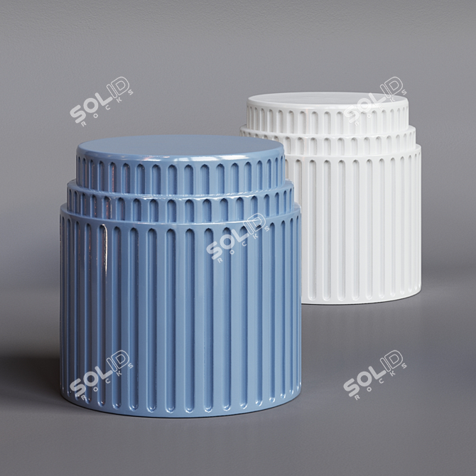 Sleek Kolos Coffee Table 3D model image 2