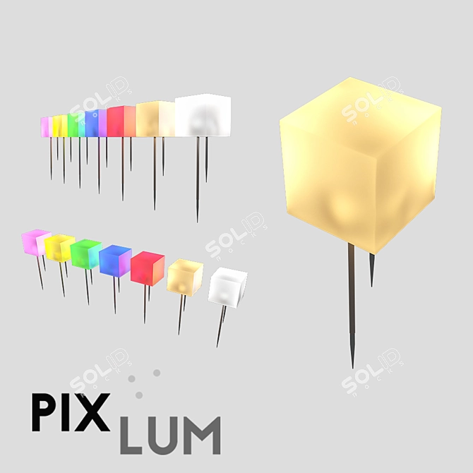 OM PixLED Spotlights - Create a Starry Sky 3D model image 1