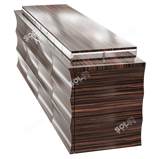 PBR Sideboard: Giorgio Collection 3D model image 2