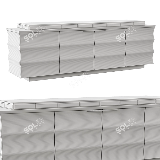 PBR Sideboard: Giorgio Collection 3D model image 3