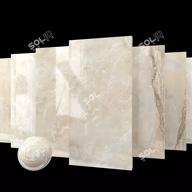 Elegant Onyx Prestige: HD Textures & 3D Formats 3D model image 1