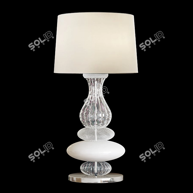 Elegant Pigalle Lamp by Barovier & Toso 3D model image 1