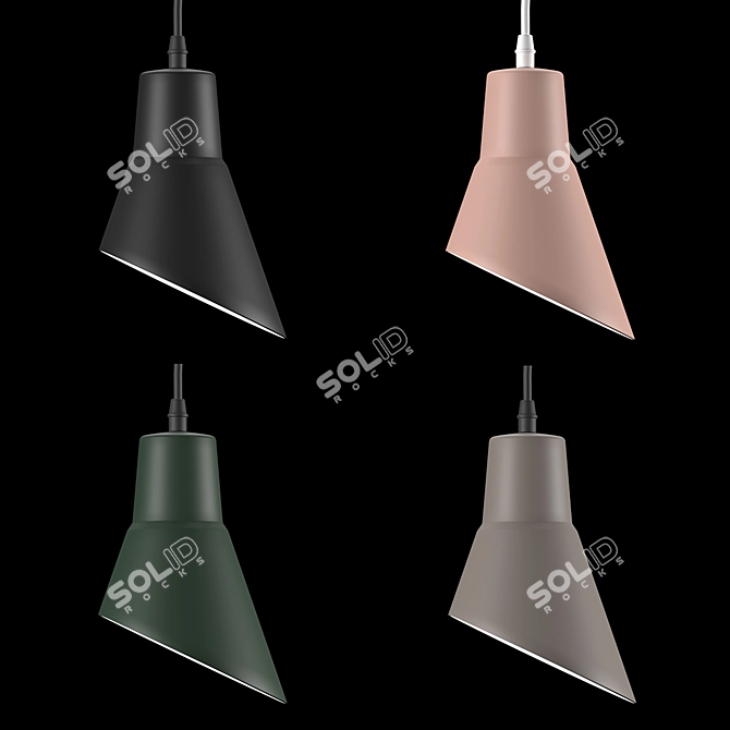 Eurosvet Nook Pendant Lamp - Stylish and Versatile! 3D model image 2