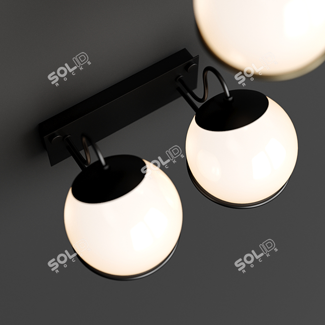 Astep Le Sfere 237/1 & 237/2: Elegant Lighting Solution 3D model image 2