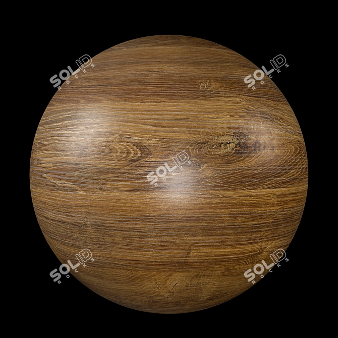 Premium Wood Material: 3D Model 3D model image 1