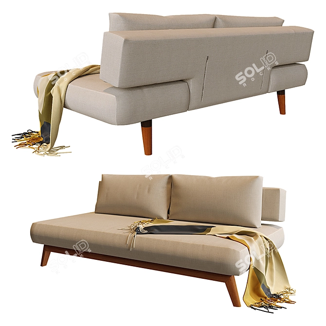 Smart Living: iModern Sofa 3D model image 1