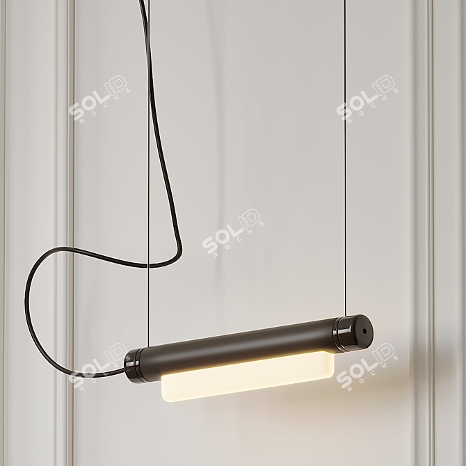 Pipeline 125 LED Linear Pendant 3D model image 3