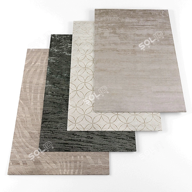 Amara Collection Rugs 3D model image 1