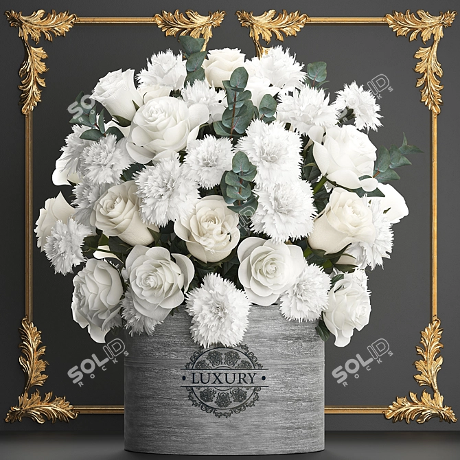 Title suggestion: Spring Blossom Bouquet 3D model image 1