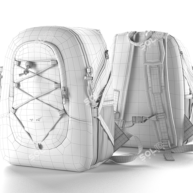 WinterBreeze Backpack 3D model image 2