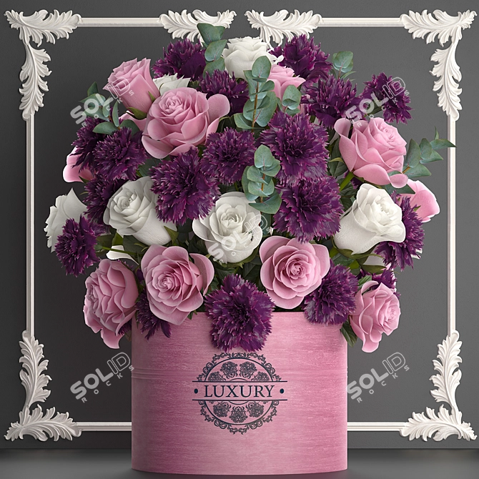 Title: Luxury Spring Bouquet 3D model image 1