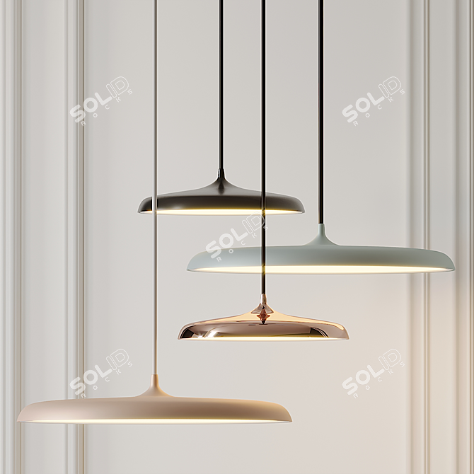 ARVID Pendant Light 3D model image 1