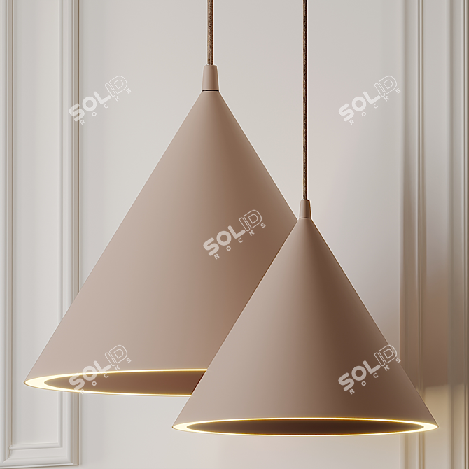 Modern ANNULAR Pendant Lamps 3D model image 2