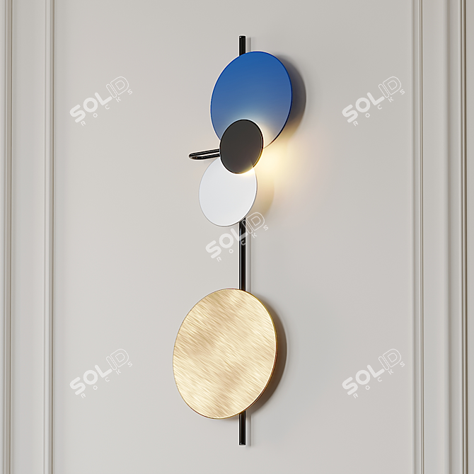 BRITTA Modern Wall Light 3D model image 2