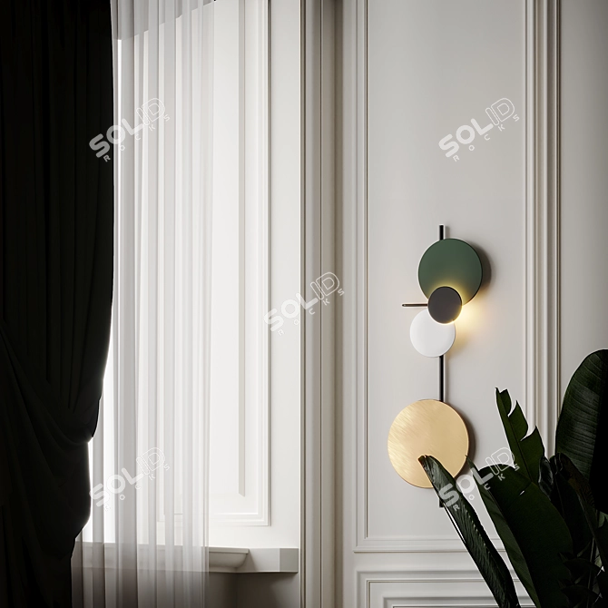 BRITTA Modern Wall Light 3D model image 3