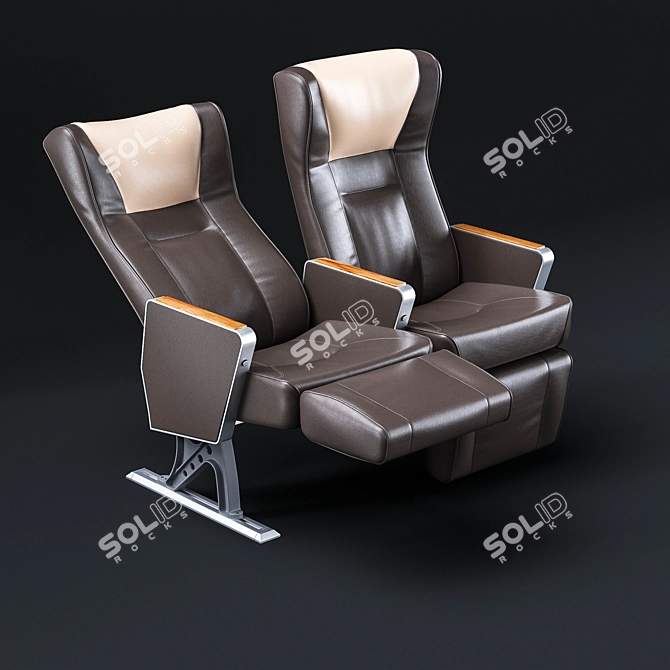 Westmekan Cruise Executive Reclinable Armchair 3D model image 1