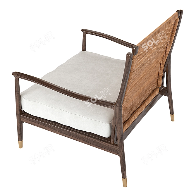 32-Alfonso Marina BANS CHAIR - Elegant, Handcrafted Seating Solution 3D model image 2