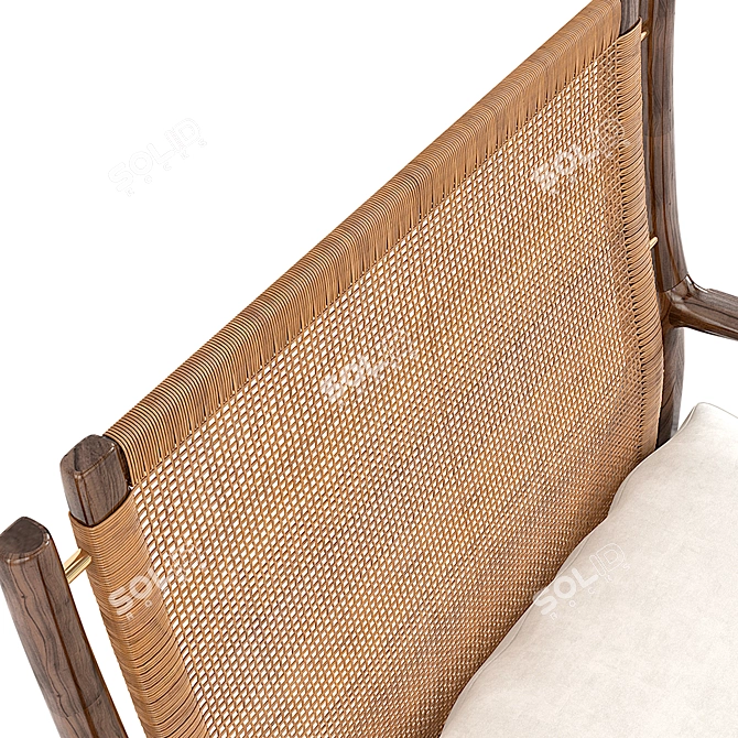 32-Alfonso Marina BANS CHAIR - Elegant, Handcrafted Seating Solution 3D model image 3