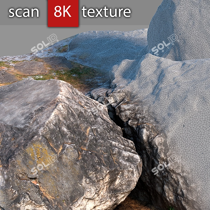 High-resolution Stone Model 3D model image 3