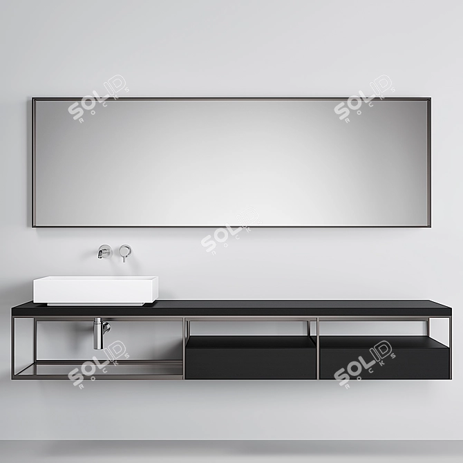 Noorth Milldue Edition Fjord - Stylish Vanity Set 3D model image 1