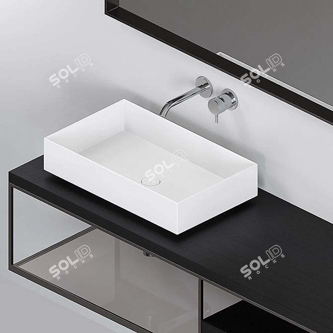 Noorth Milldue Edition Fjord - Stylish Vanity Set 3D model image 2