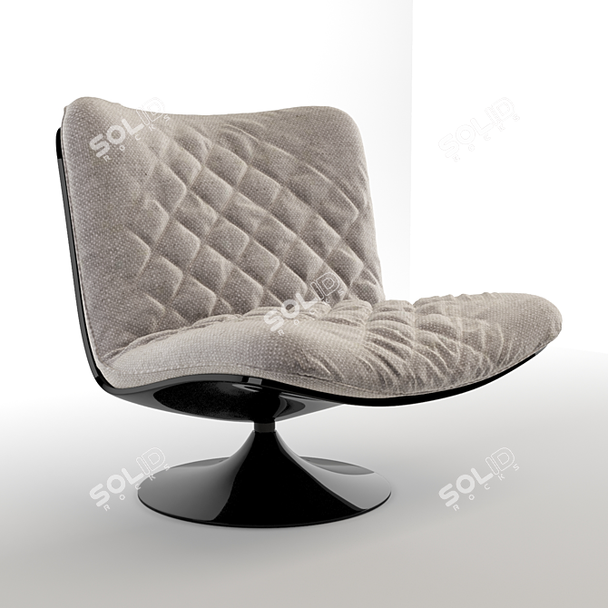 3Dmax Armchair Model - Baxter Marilyn 3D model image 1