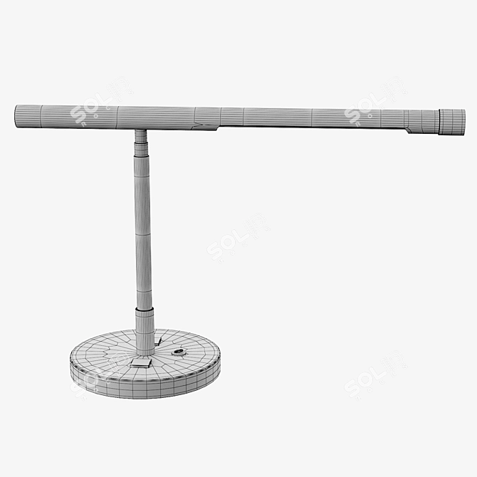 Hallmark Table Lamp: Elegant Lighting Solution 3D model image 3